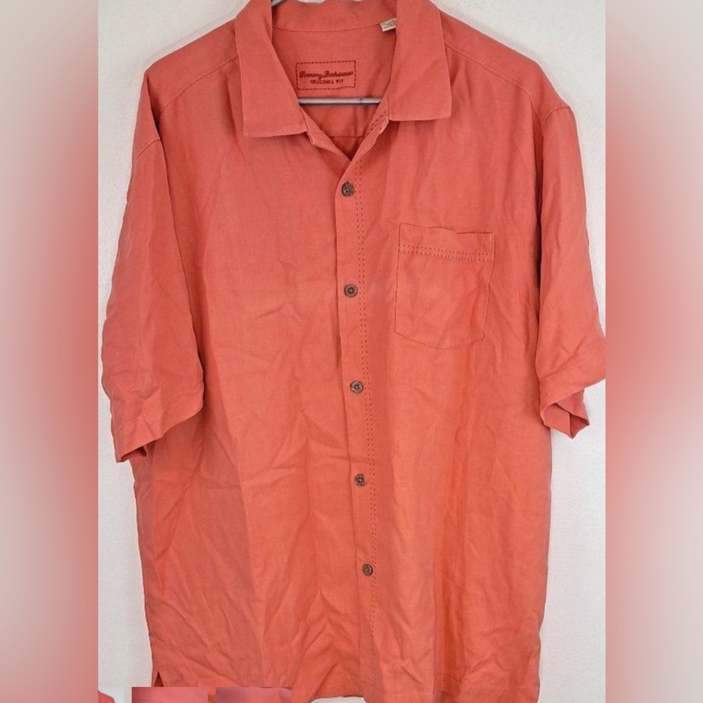 Tommy Bahama Island Zone Camp Shirt Sz L - Picture 10 of 10